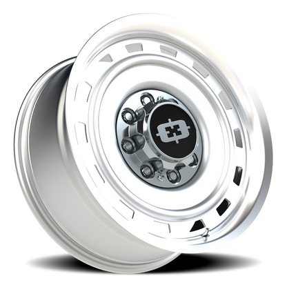 Vision CS-8X20HF 20X9 Silver Machined Lip Wheel