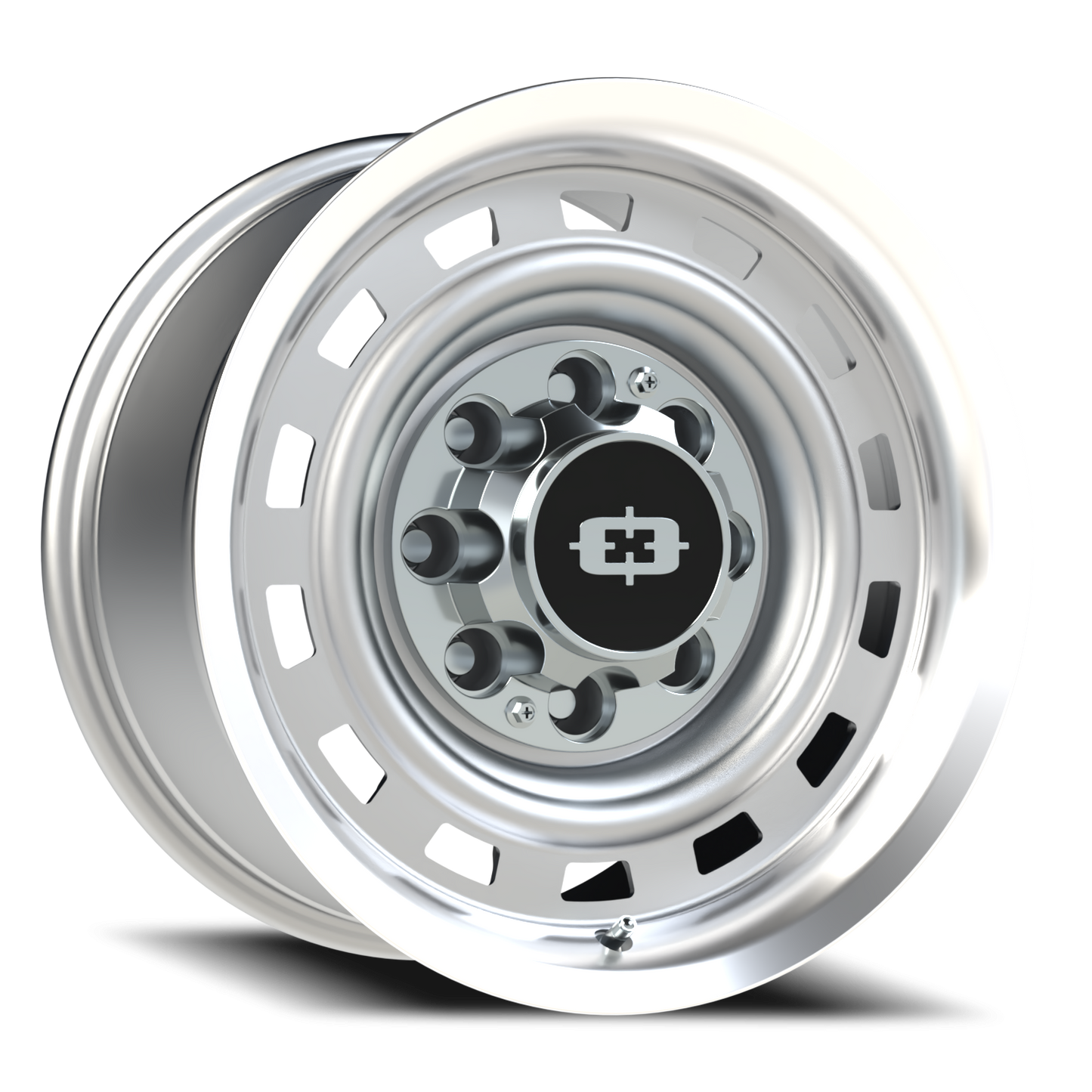 Vision CS-8X20HF 17X9 Silver Machined Lip Wheel