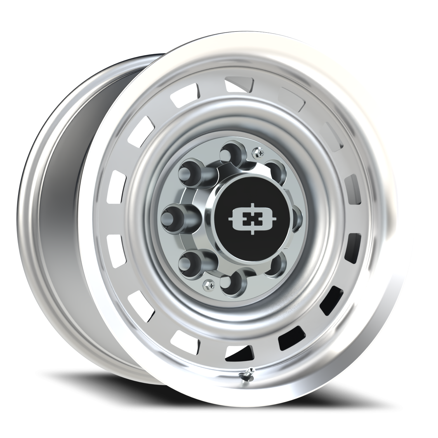 Vision CS-8X20HF 17X9 Silver Machined Lip Wheel