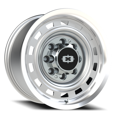 Vision CS-8X20HF 17X9 Silver Machined Lip Wheel