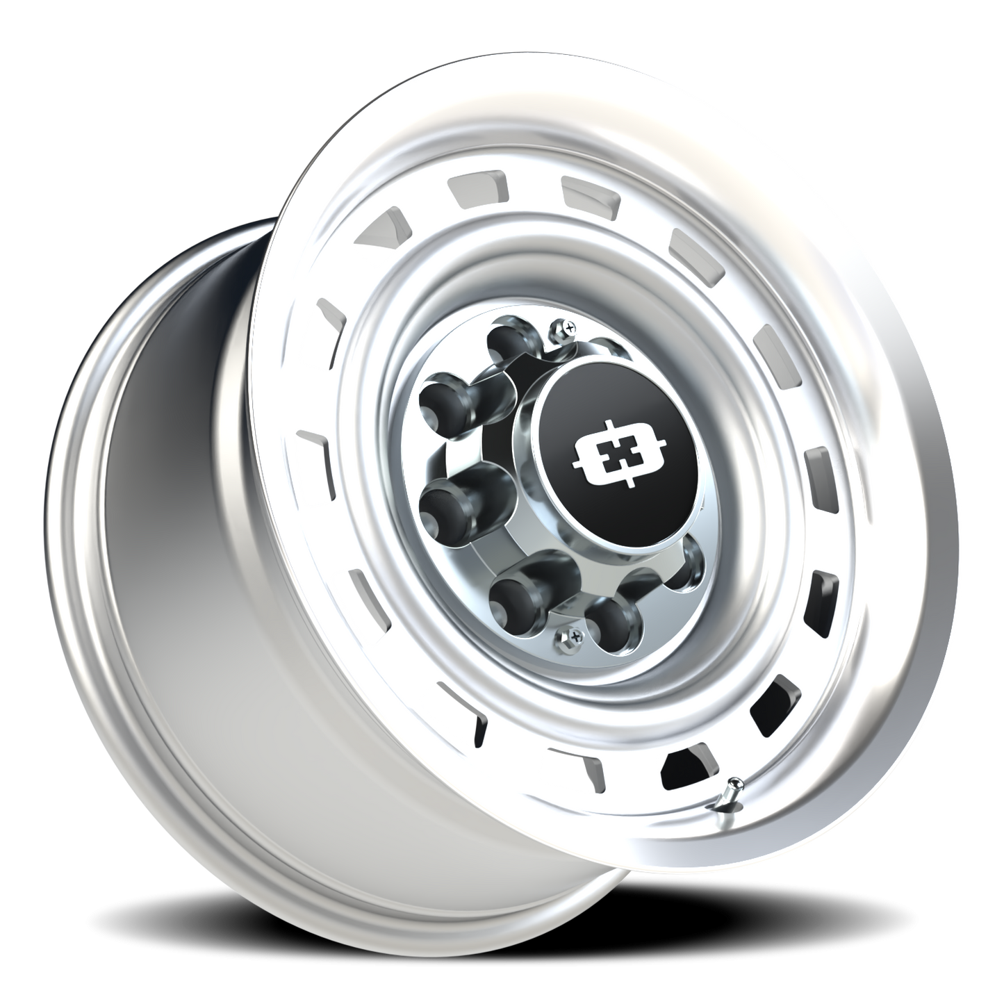 Vision CS-8X20HF 17X9 Silver Machined Lip Wheel