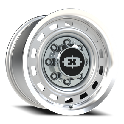 Vision CS-8X20HF 17X9 Silver Machined Lip Wheel