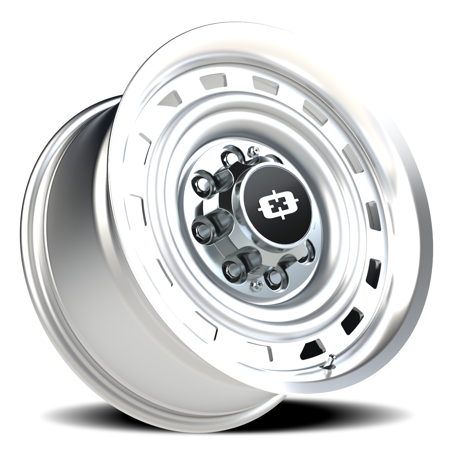 Vision CS-8X20HF 18X9 Silver Machined Lip Wheel