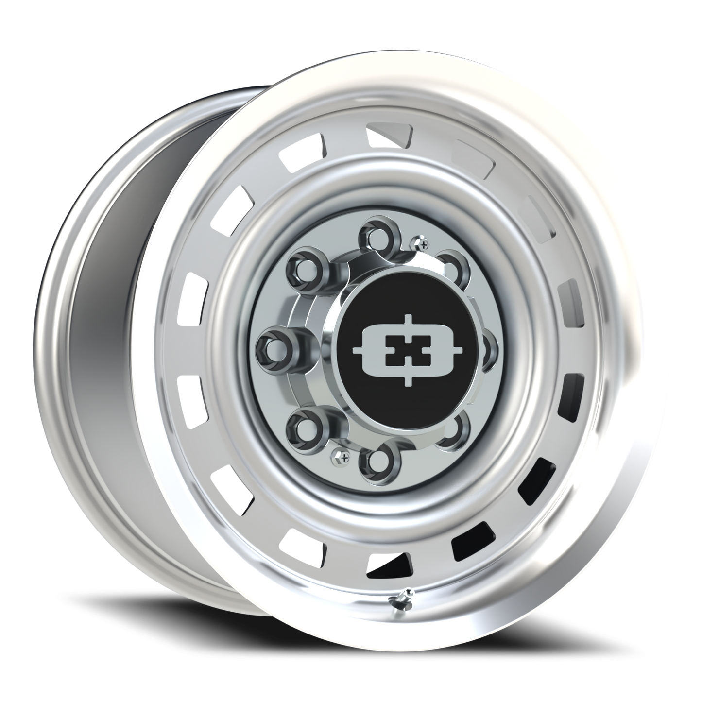 Vision CS-8X20HF 18X9 Silver Machined Lip Wheel