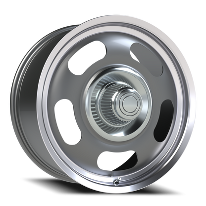 Vision Rally 20X9.5 Gunmetal Machined Lip Wheel