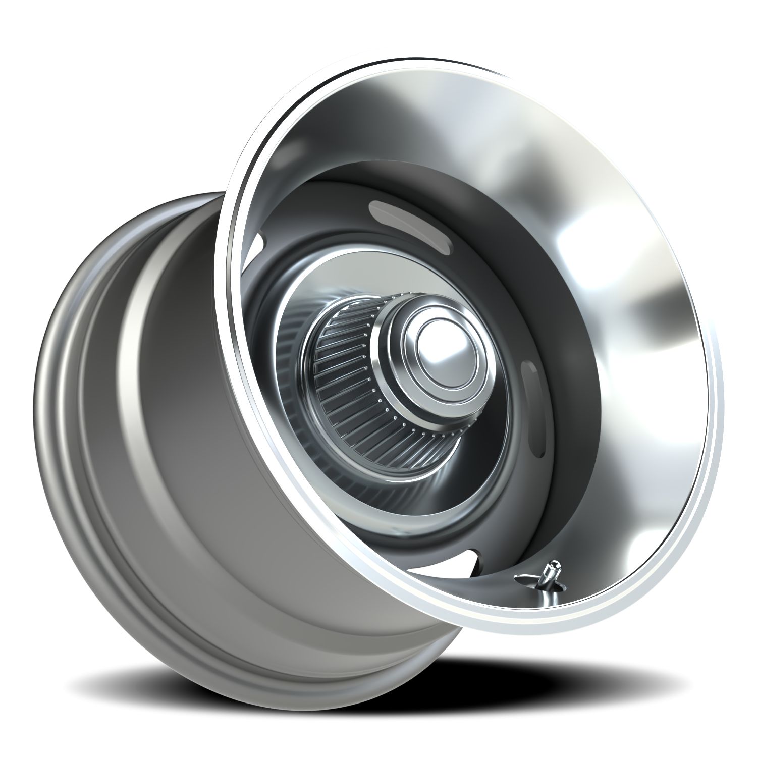 Vision Vision 15X10 Silver Wheel