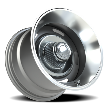 Vision Vision 15X10 Silver Wheel