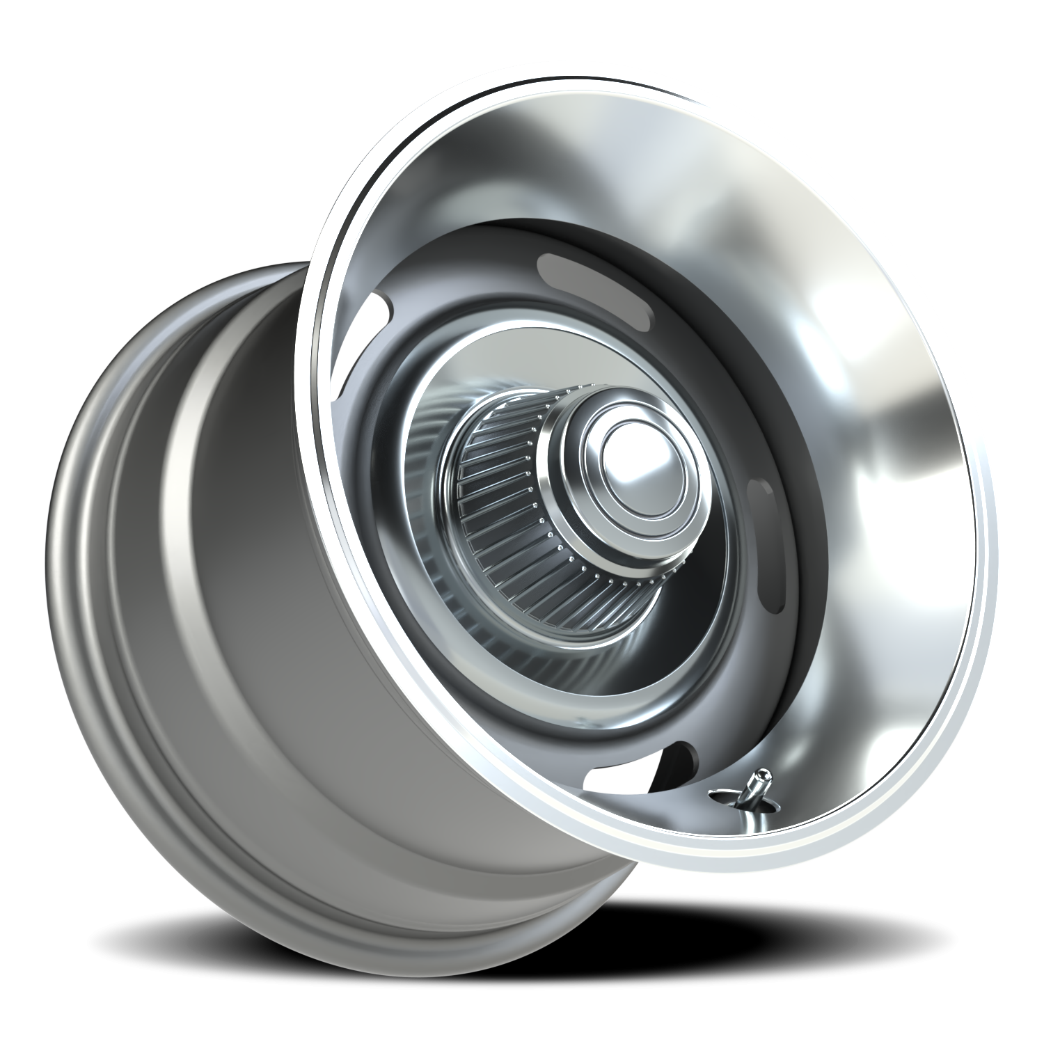 Vision Vision 15X10 Silver Wheel