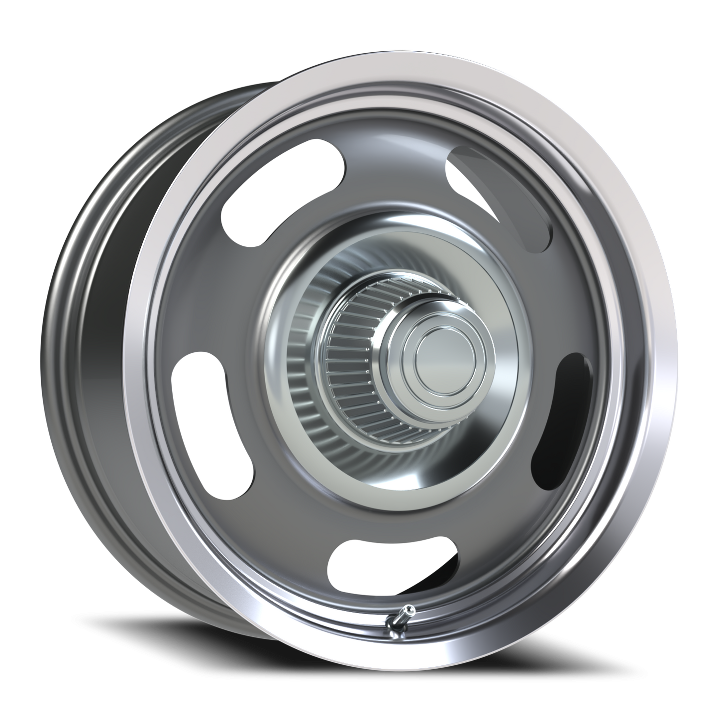 Vision Rally 17X7 Gunmetal Machined Lip Wheel