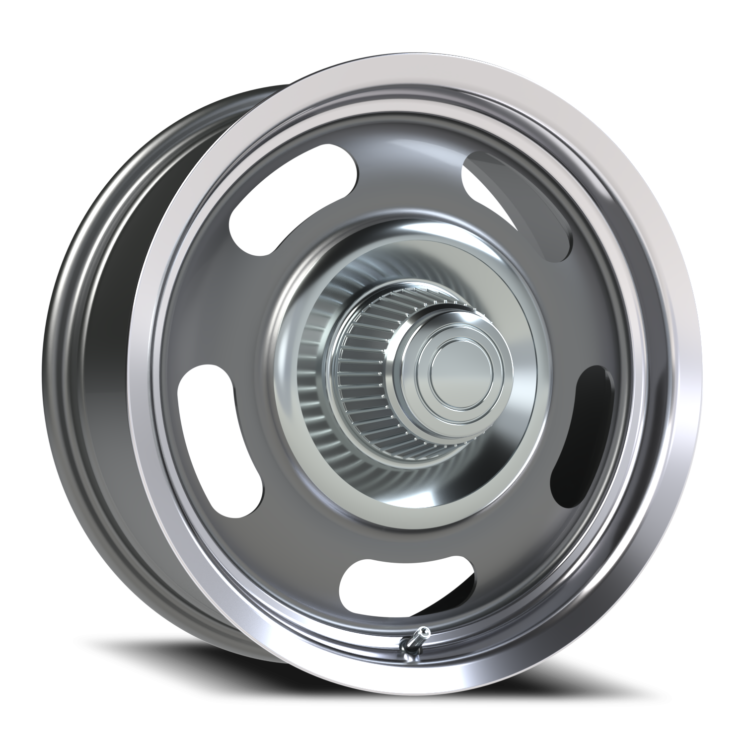 Vision Rally 17X7 Gunmetal Machined Lip Wheel