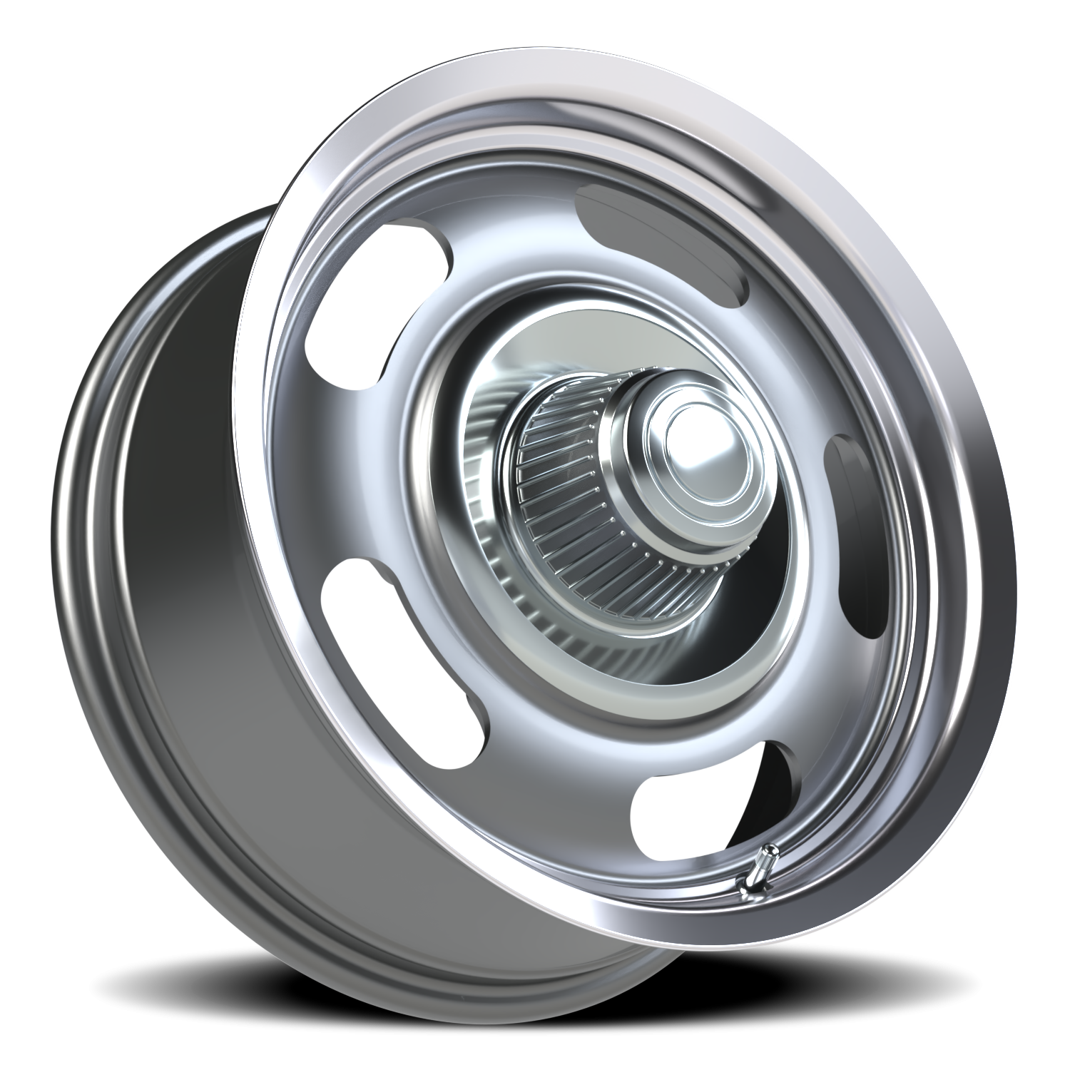 Vision Rally 17X7 Gunmetal Machined Lip Wheel