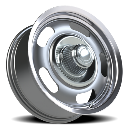 Vision Rally 17X7 Gunmetal Machined Lip Wheel