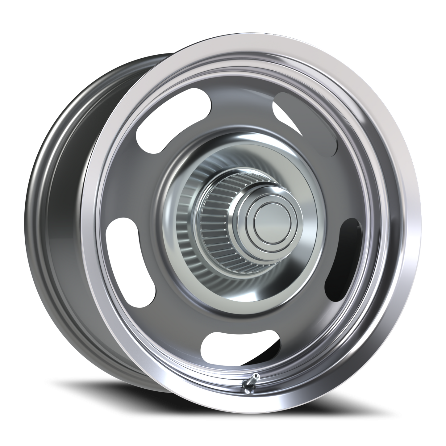 Vision Rally 17X8 Gunmetal Machined Lip Wheel