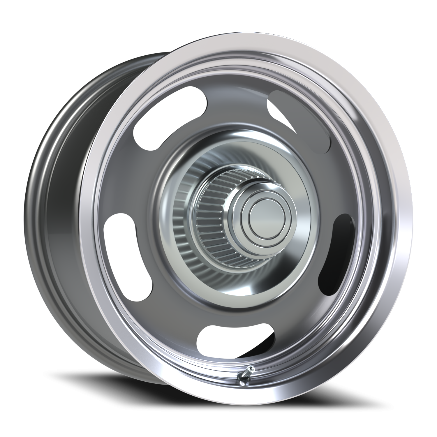 Vision Rally 17X8 Gunmetal Machined Lip Wheel