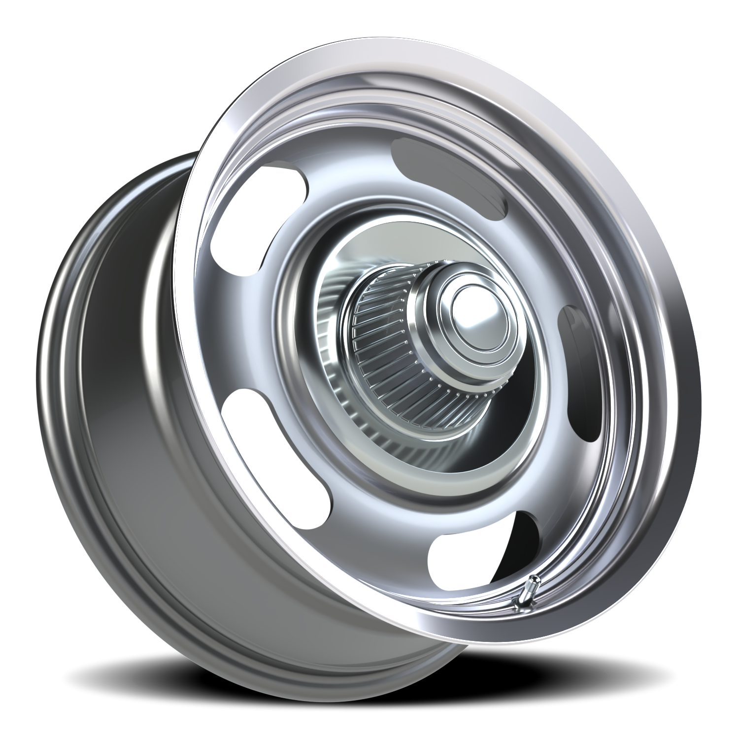 Vision Rally 17X8 Gunmetal Machined Lip Wheel