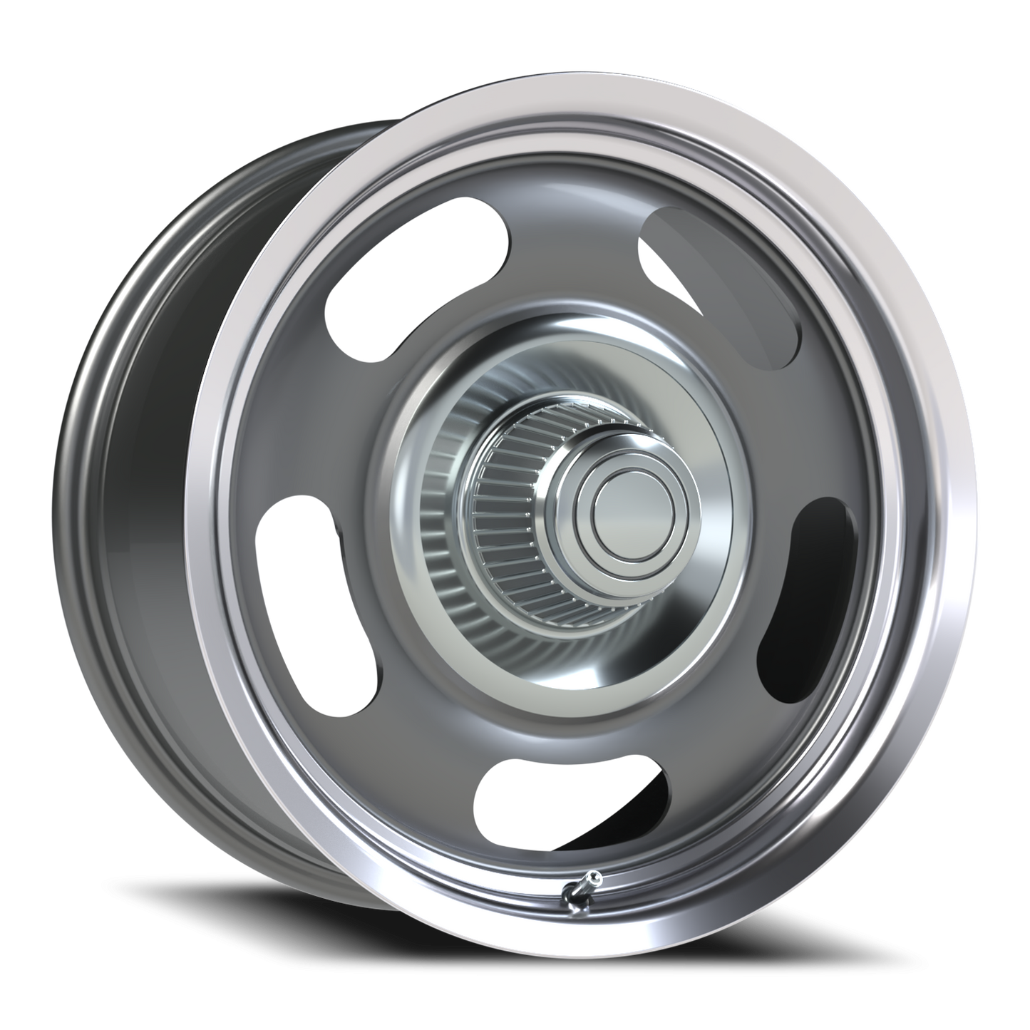Vision Rally 18X8.5 Gunmetal Machined Lip Wheel