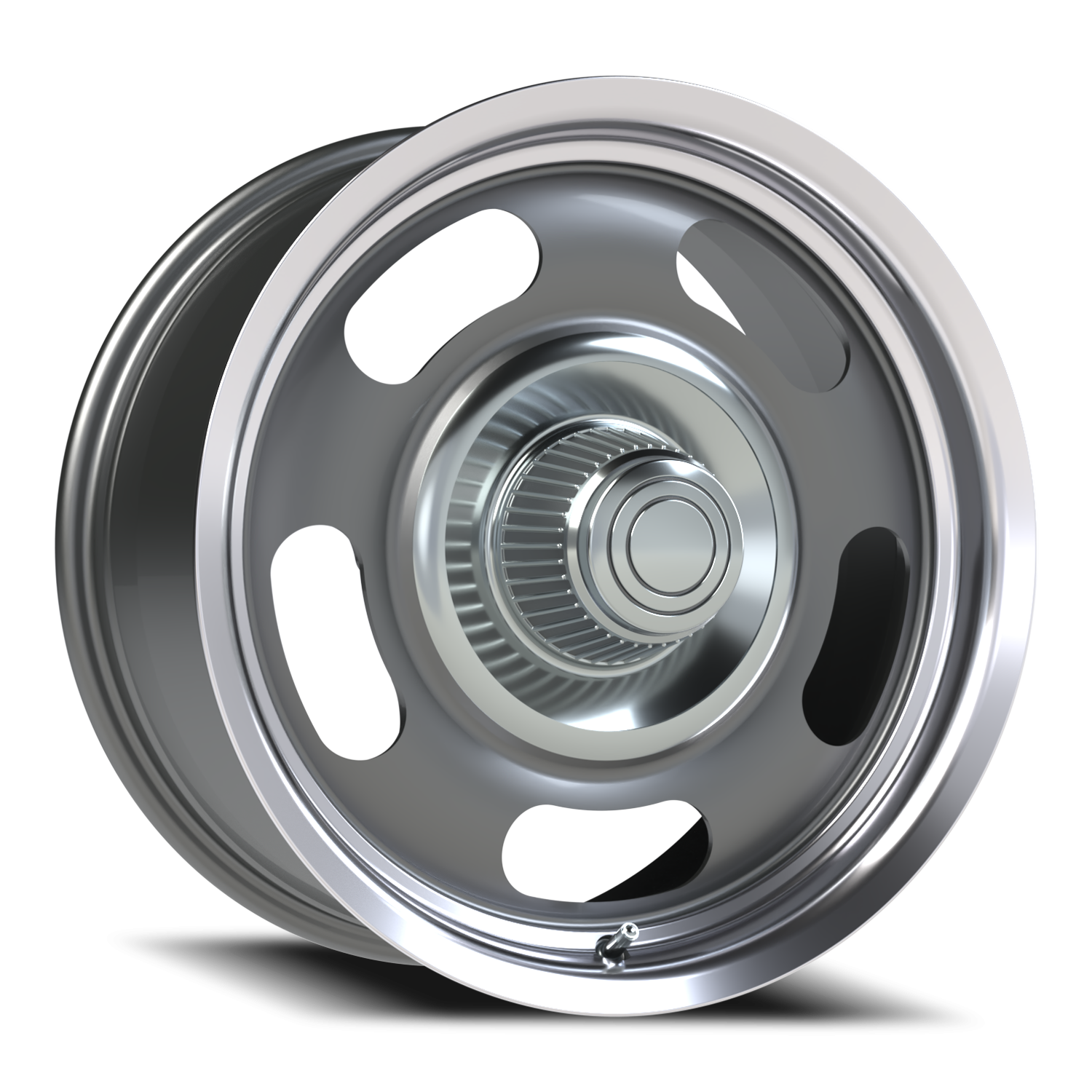 Vision Rally 18X8.5 Gunmetal Machined Lip Wheel