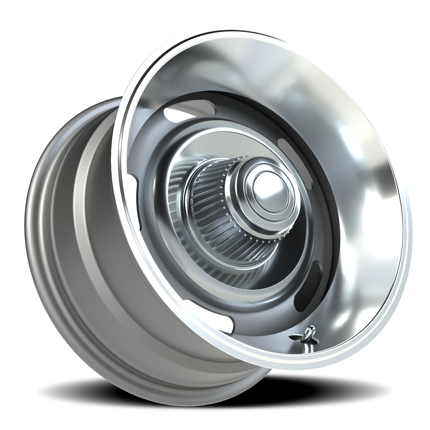Vision Vision 15X8 Silver Wheel
