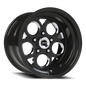 Vision Mag 15X10 Gloss Black with Milled Windows Wheel