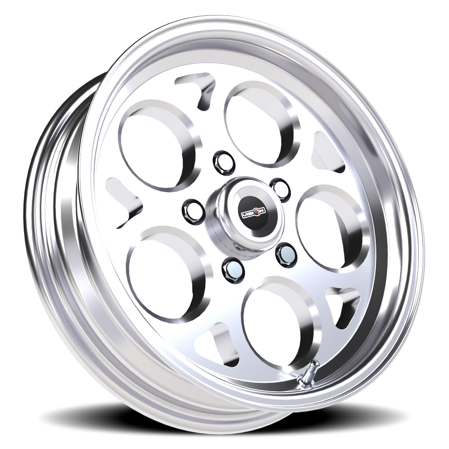 Vision Mag 15X4 Polished Wheel