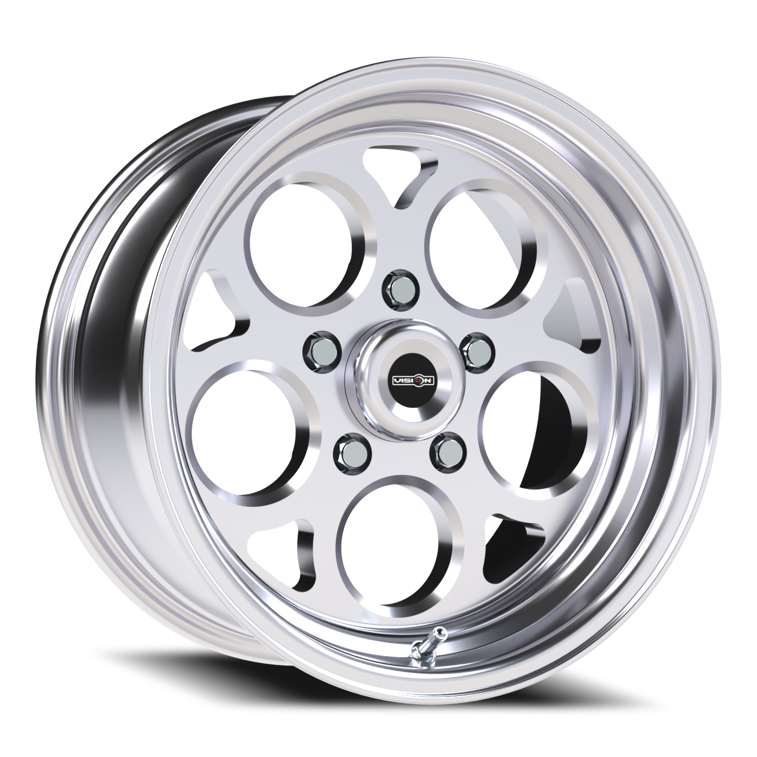 Vision Mag 15X8 Polished Wheel