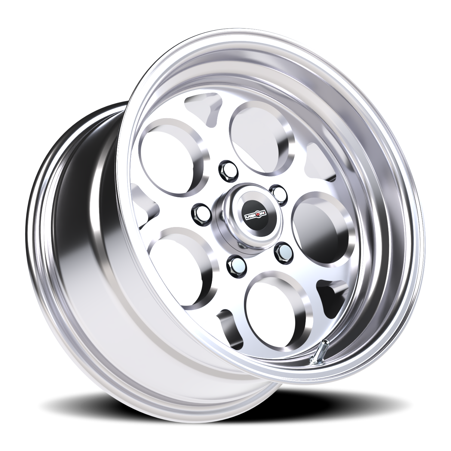 Vision Mag 15X8 Polished Wheel