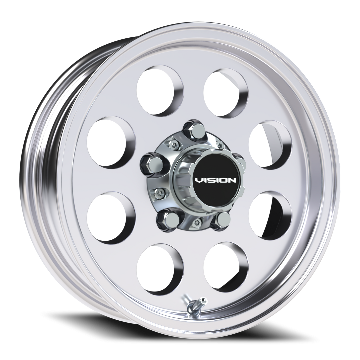 Vision Midway 13X4.5 Polished Wheel