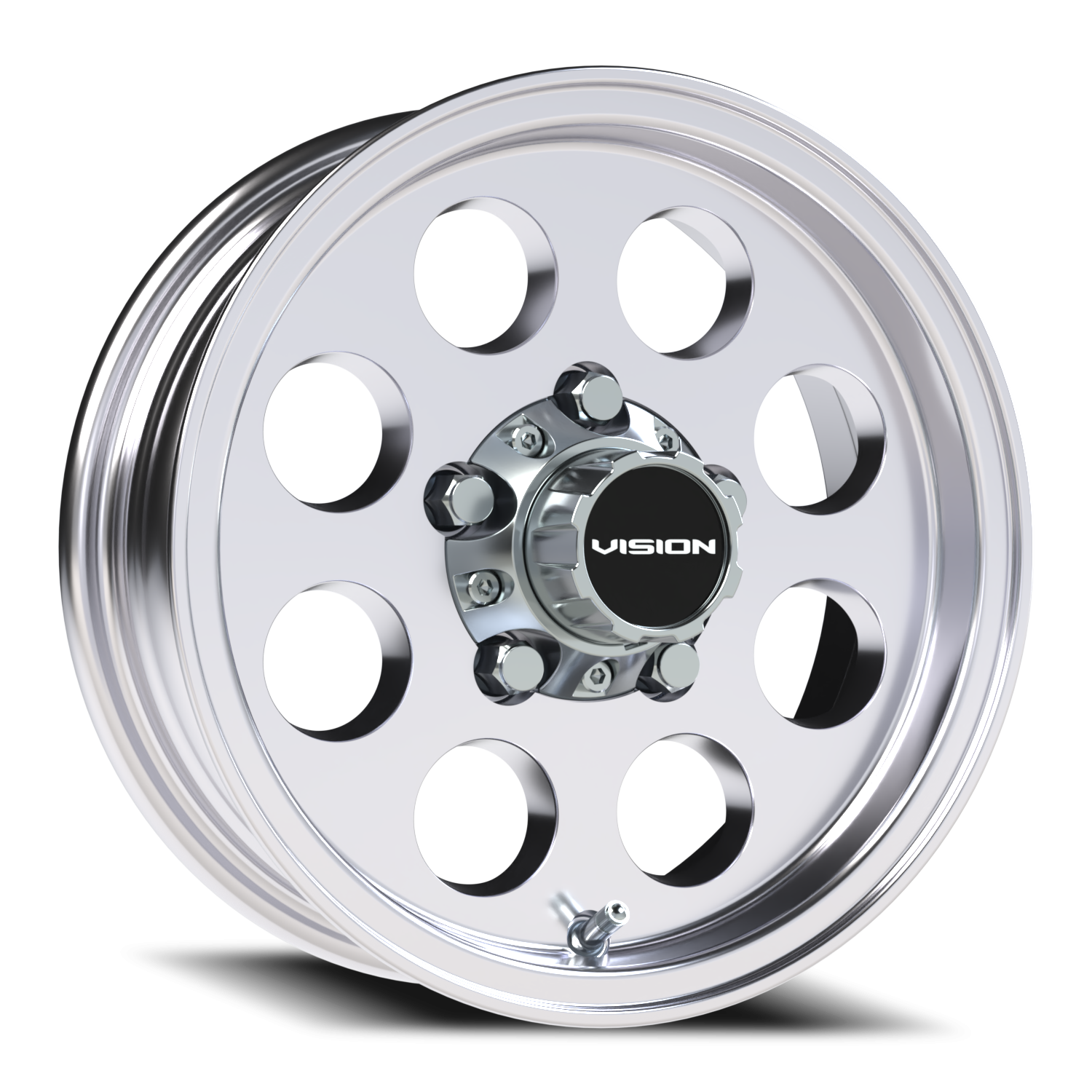 Vision Midway 13X4.5 Polished Wheel