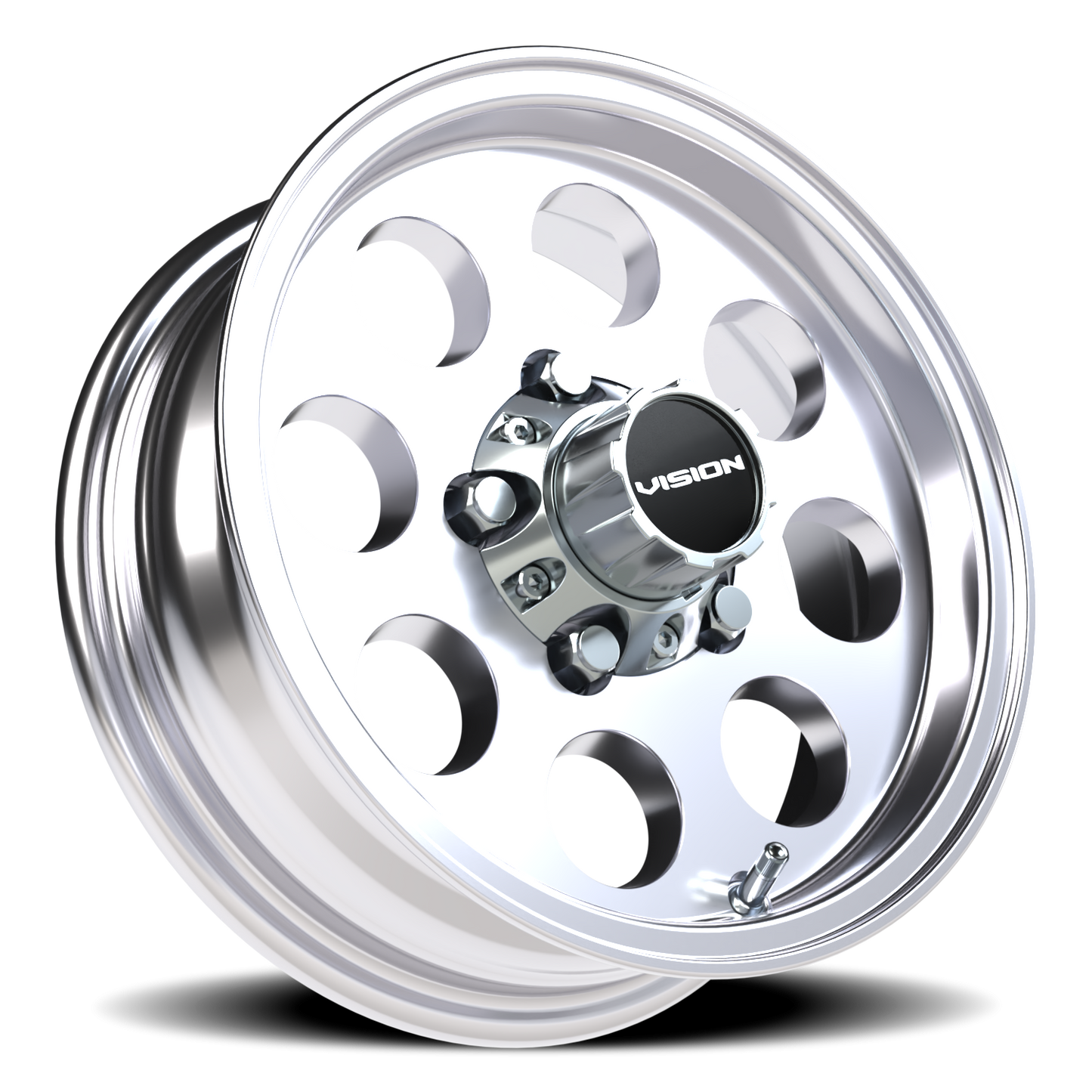 Vision Midway 13X4.5 Polished Wheel