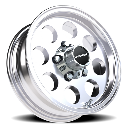 Vision Midway 13X4.5 Polished Wheel