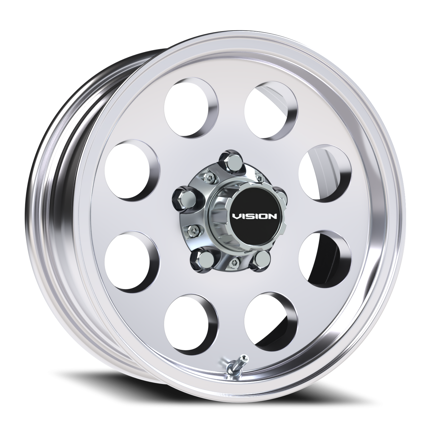Vision Midway 14X5.5 Polished Wheel