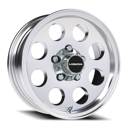 Vision Midway 14X5.5 Polished Wheel