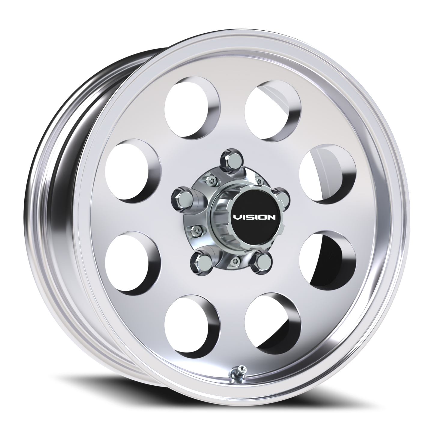 Vision Midway 15X6 Polished Wheel