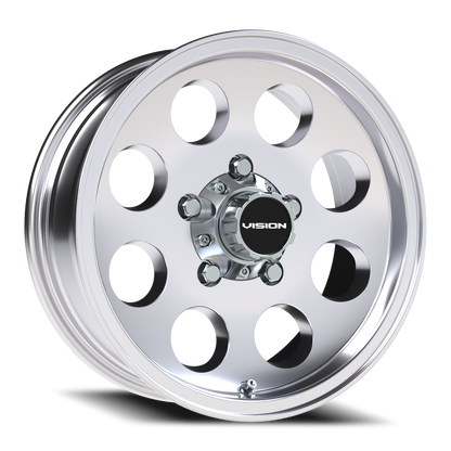 Vision Midway 15X6 Polished Wheel