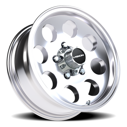Vision Midway 15X6 Polished Wheel