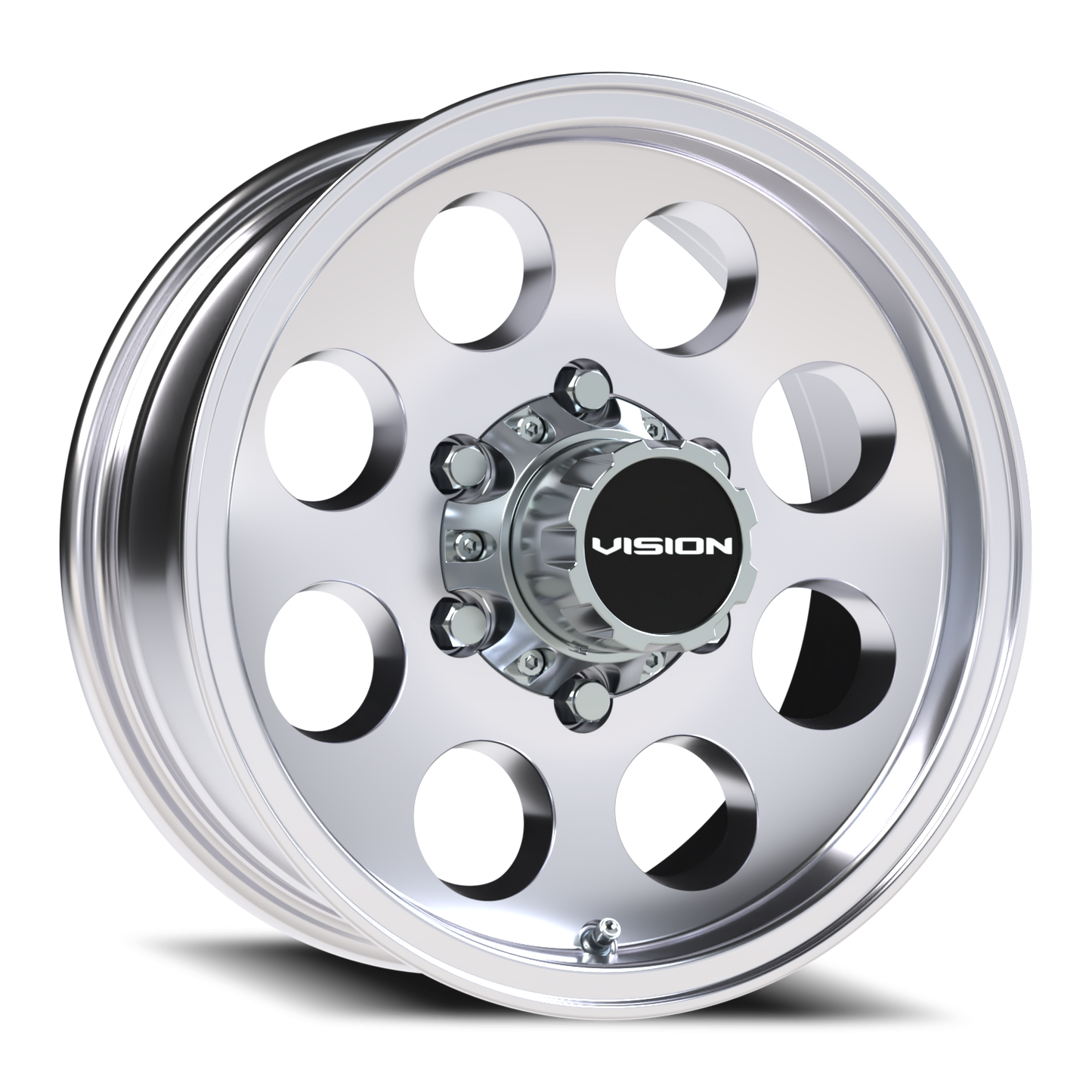 Vision Midway 15X6 Polished Wheel