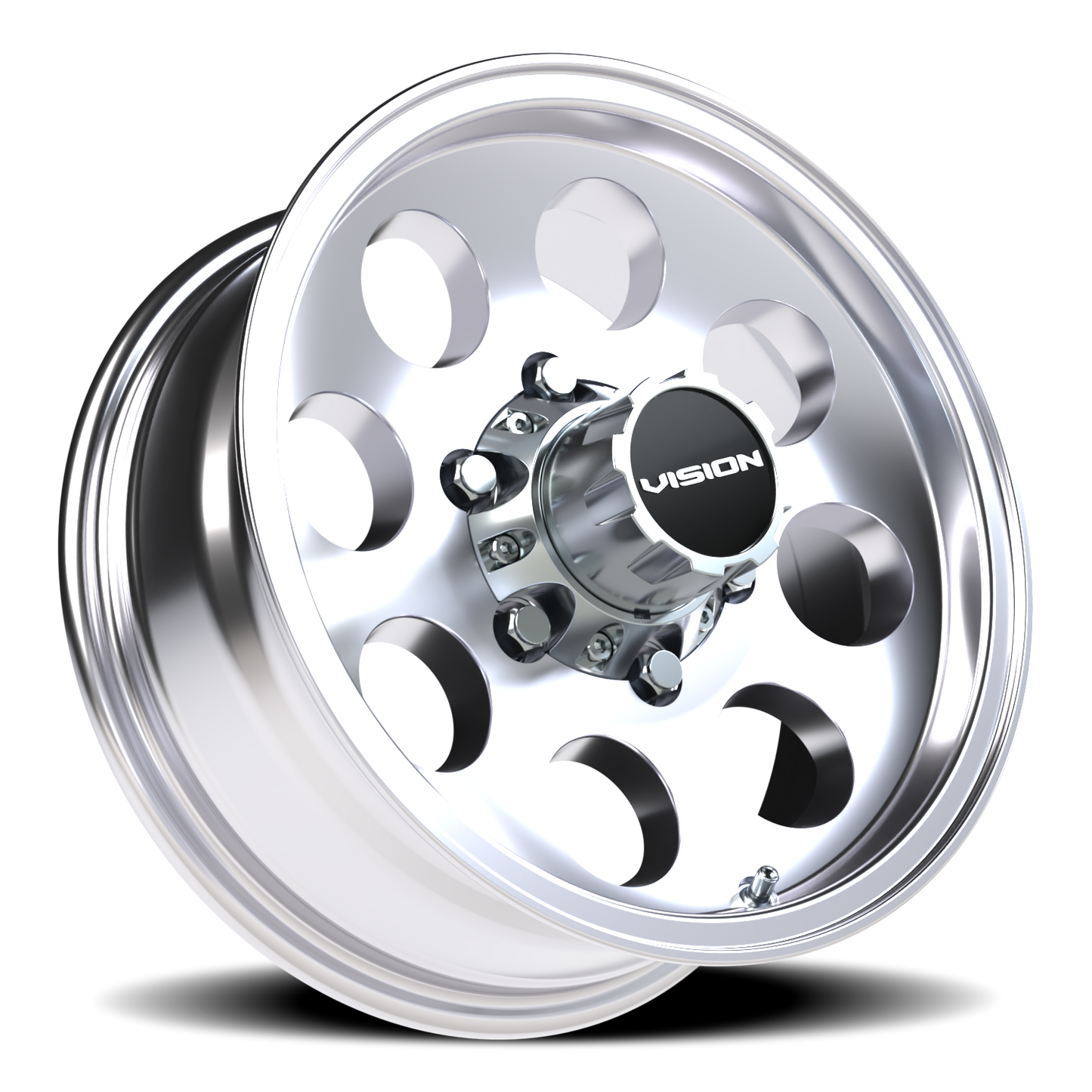 Vision Midway 15X6 Polished Wheel