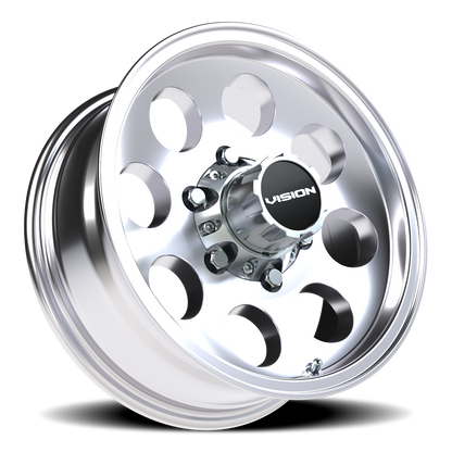 Vision Midway 15X6 Polished Wheel