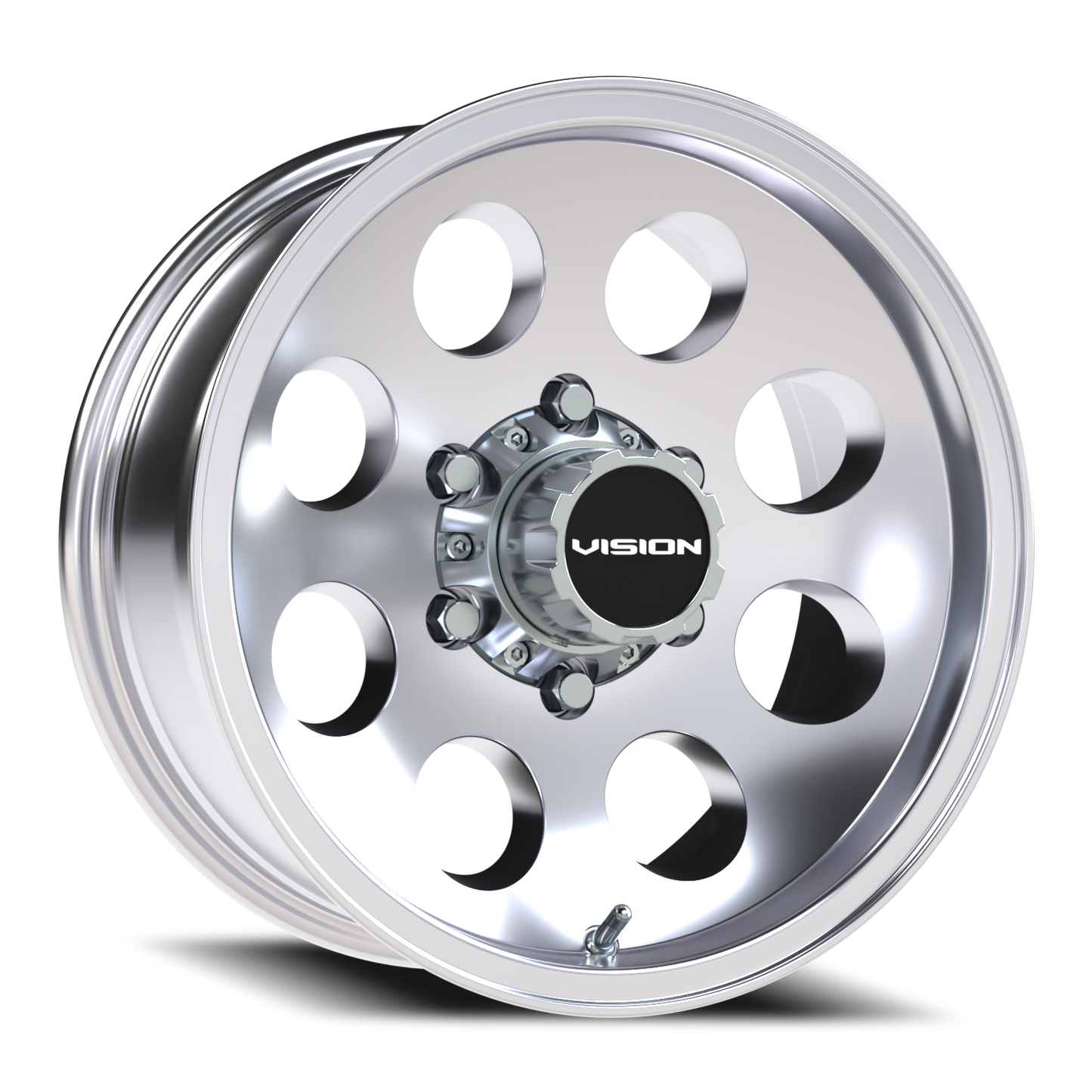 Vision Midway 16X7 Polished Wheel