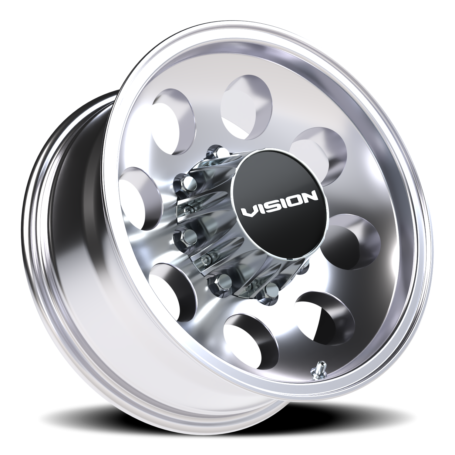 Vision Midway 16X7 Polished Wheel