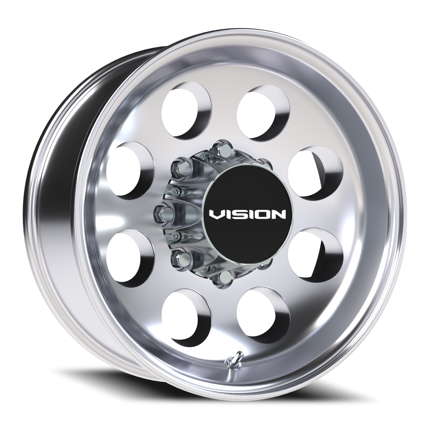Vision Midway 17.5X6.75 Polished Wheel