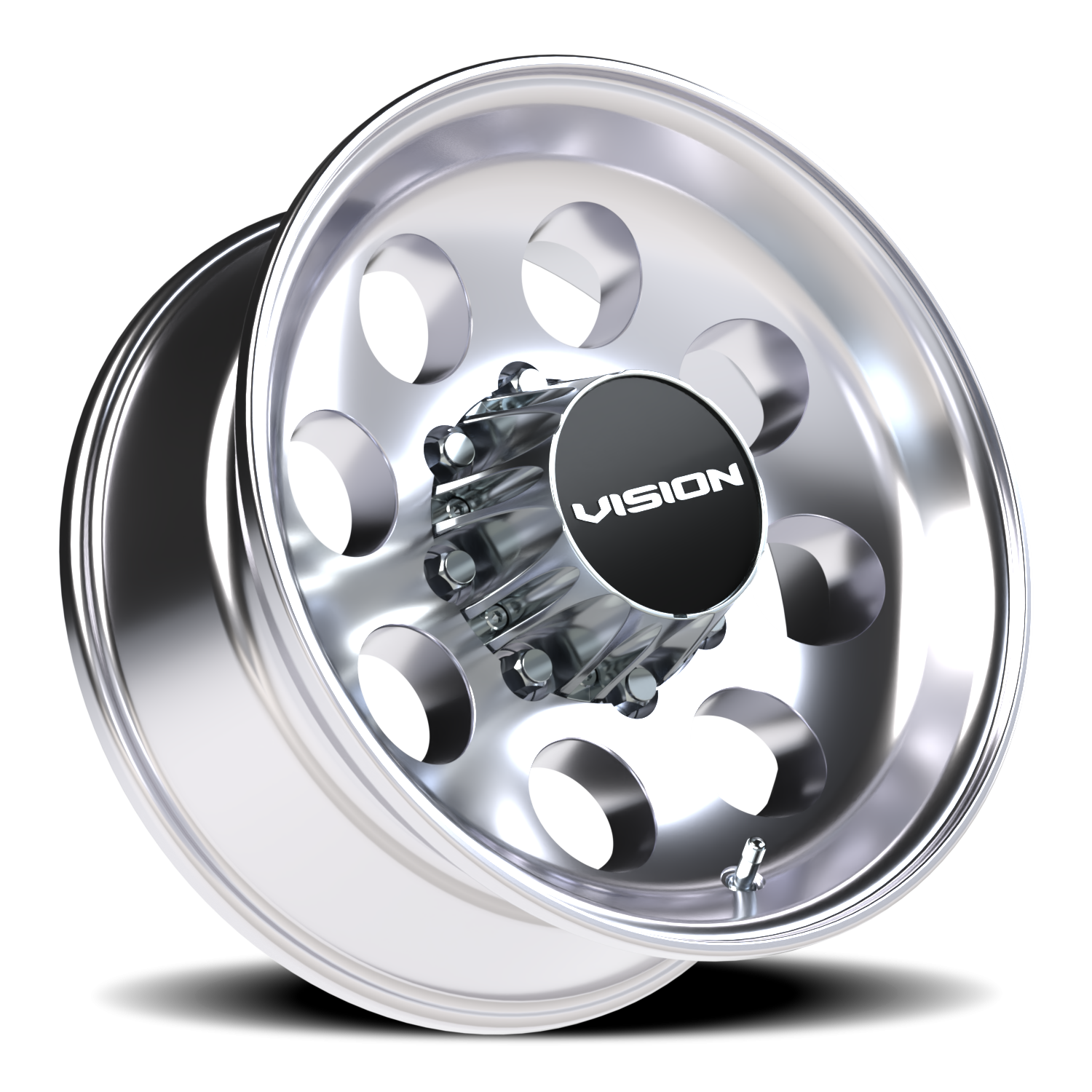 Vision Midway 17.5X6.75 Polished Wheel