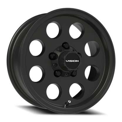 Vision Midway 14X5.5 Satin Black Wheel
