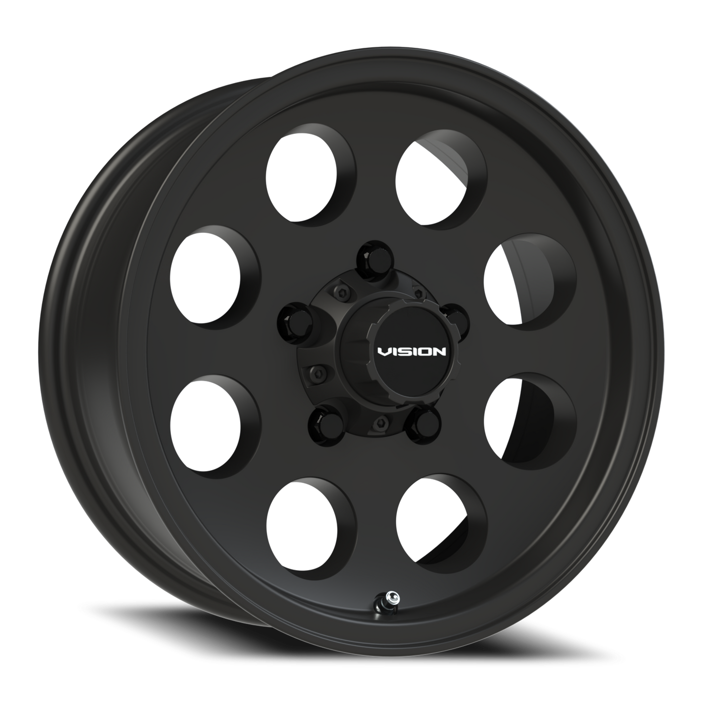 Vision Midway 15X6 Satin Black Wheel