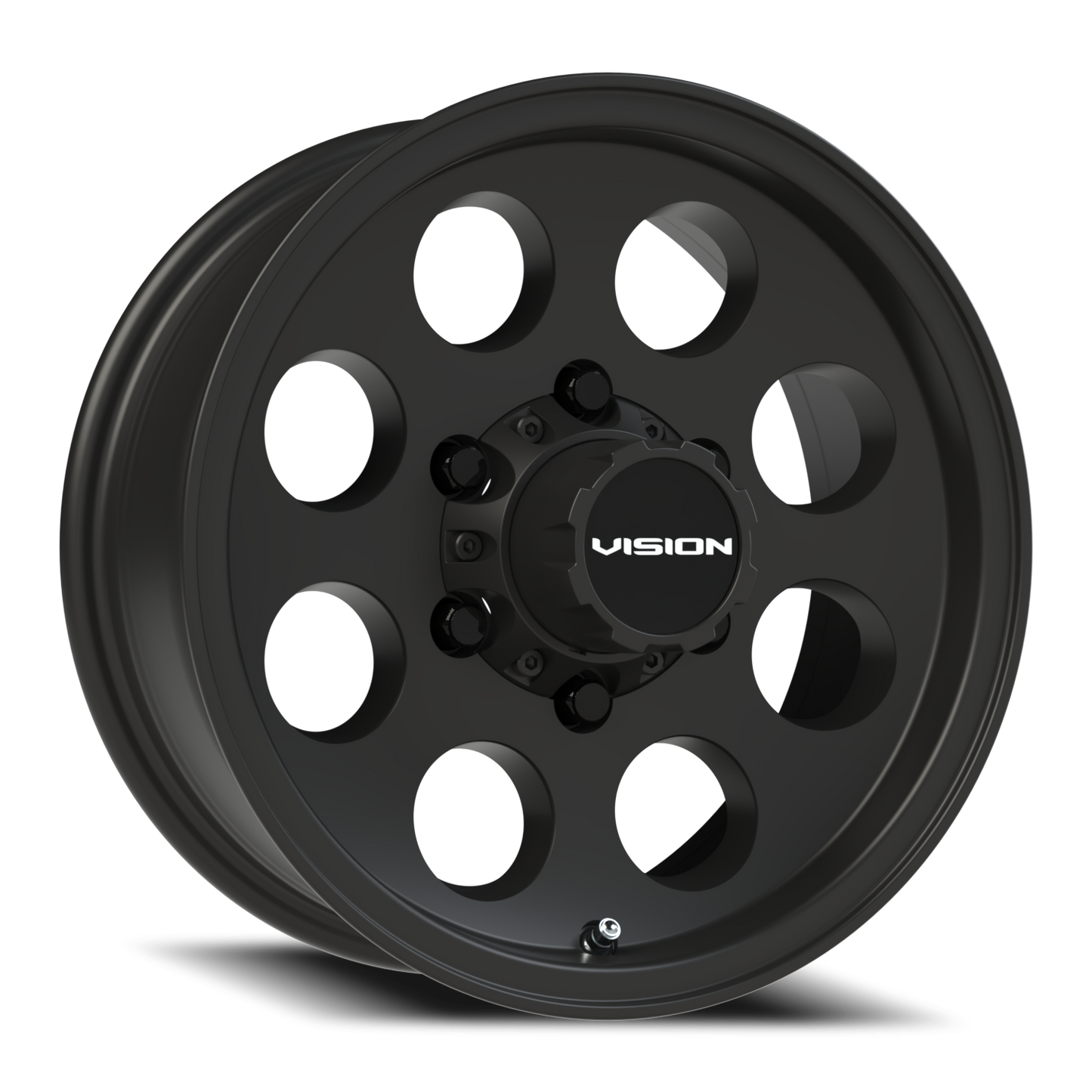 Vision Midway 15X6 Satin Black Wheel