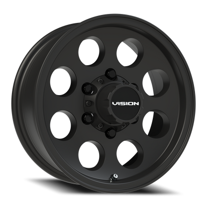 Vision Midway 15X6 Satin Black Wheel