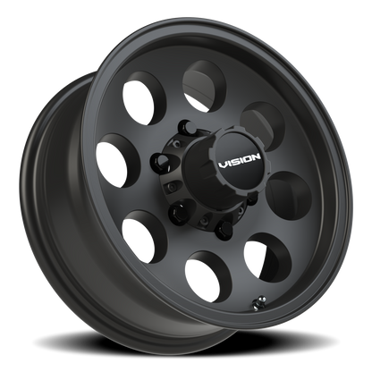 Vision Midway 15X6 Satin Black Wheel