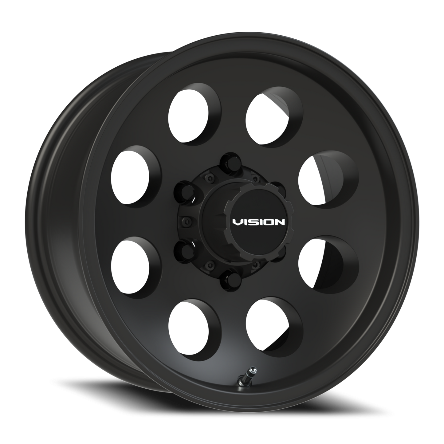 Vision Midway 16X7 Satin Black Wheel