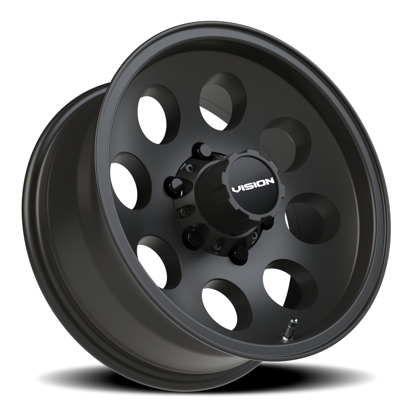 Vision Midway 16X7 Satin Black Wheel