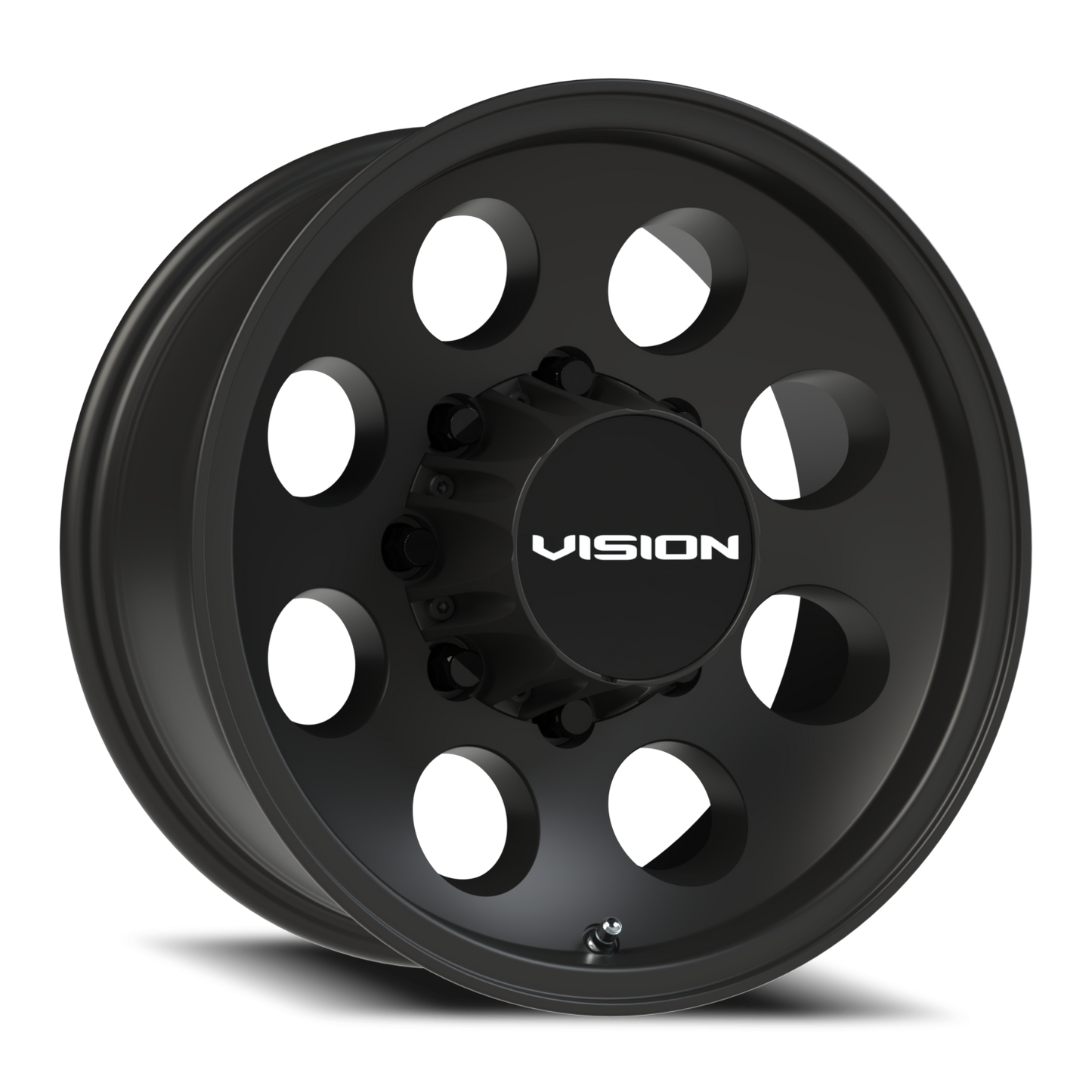 Vision Midway 16X7 Satin Black Wheel